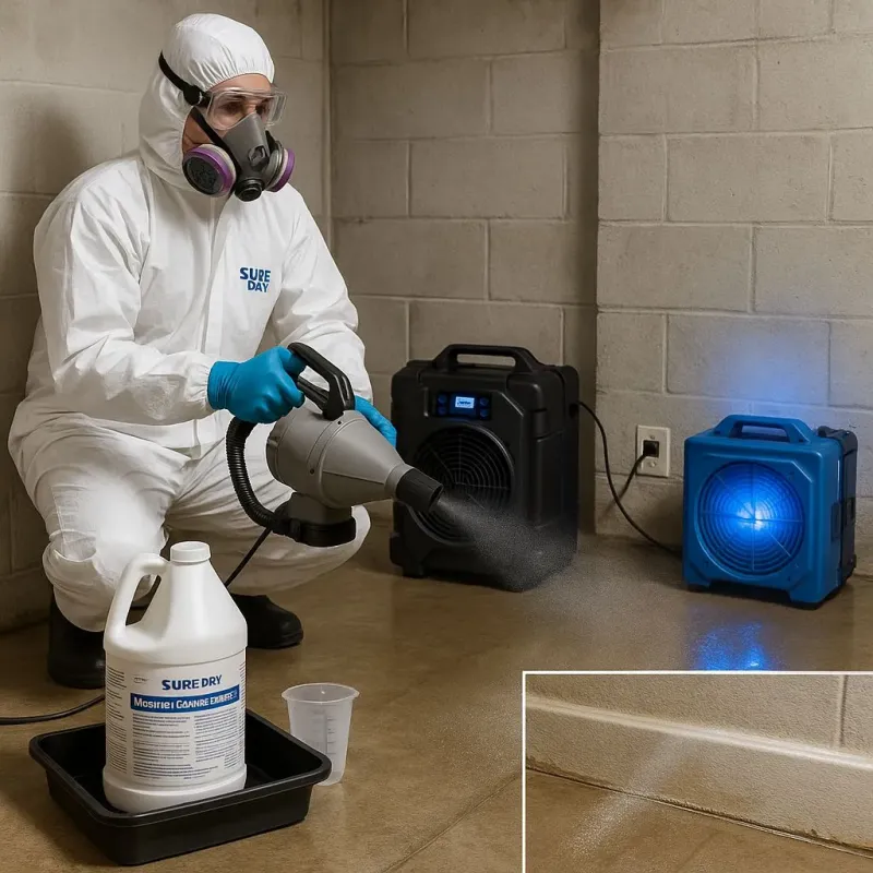 Sanitization and Odor Removal process in Ashley, PA