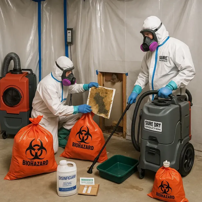 Contaminated Water Handling Protocols process in Ashley, PA