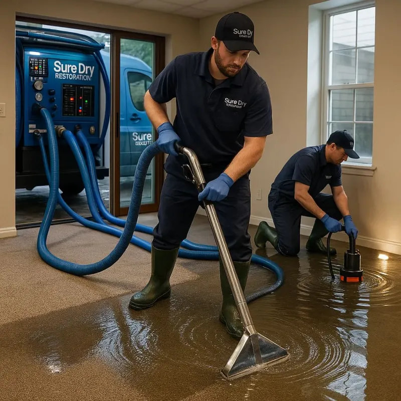 Water Extraction and Removal process in Ashley, PA